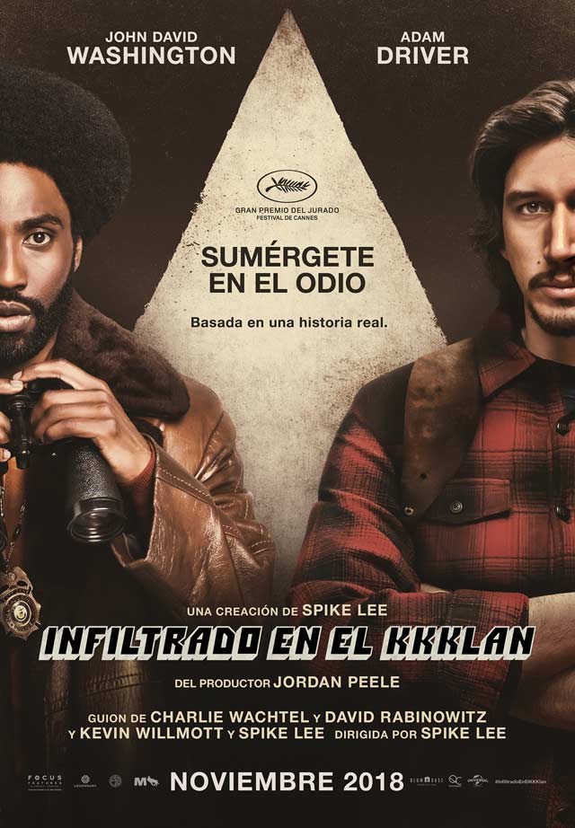 Infiltrado en el KKKlan - cartel