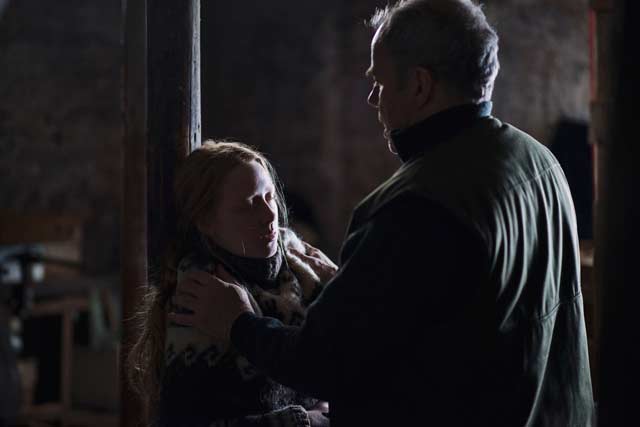 Granny's dancing on the table