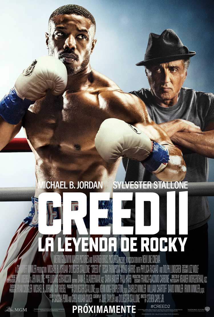 Creed II: La leyenda de Rocky - cartel