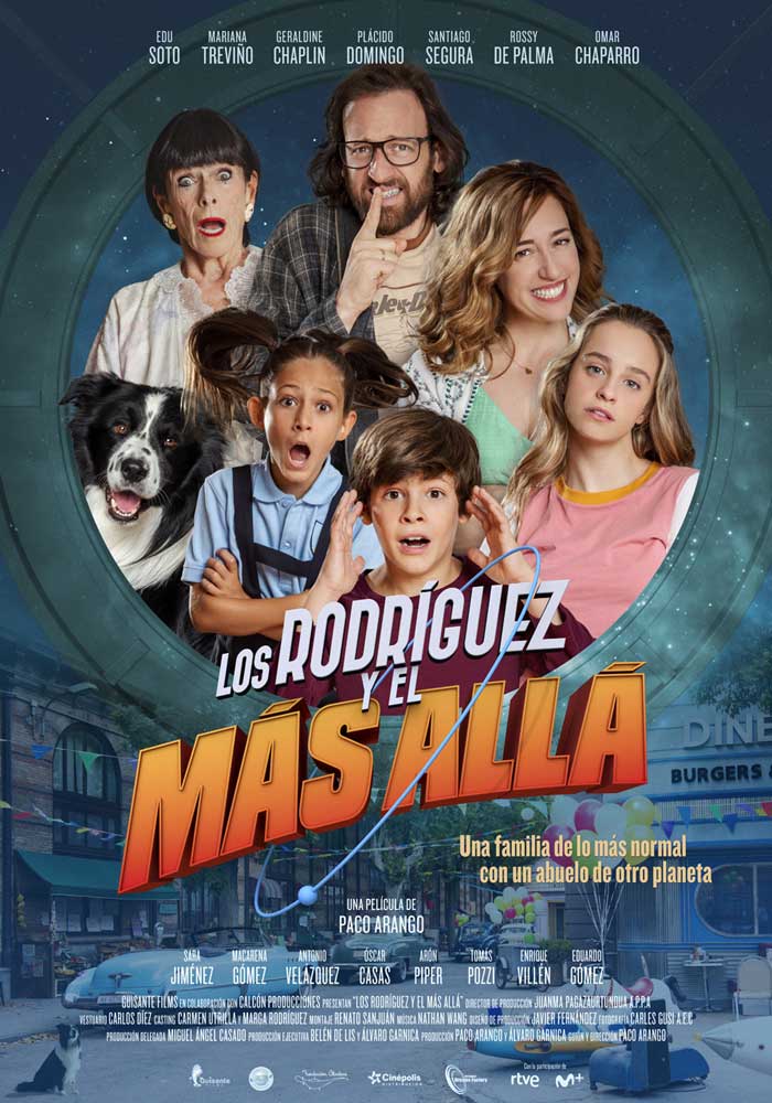 Los Rodríguez y el más allá - cartel
