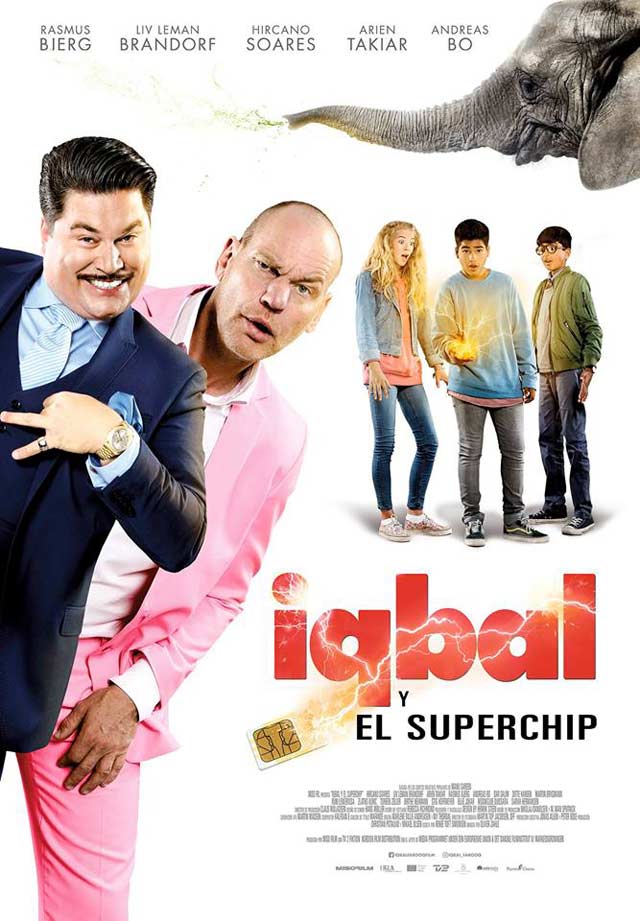 Iqbal y el superchip - cartel