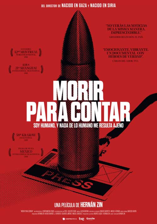 Morir para contar - cartel