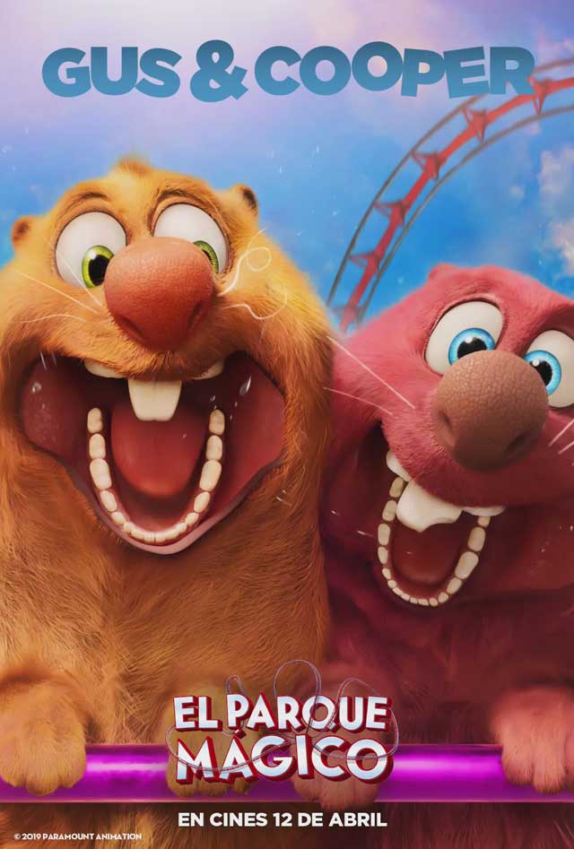 El parque mágico - cartel Gus & Cooper