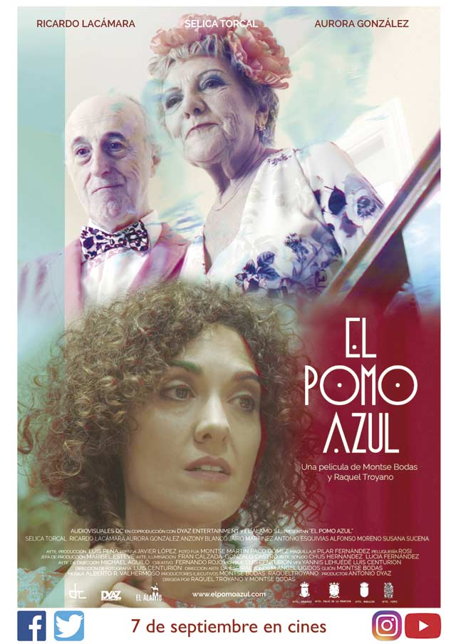 El pomo azul - cartel