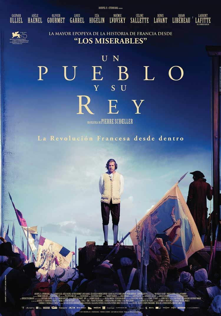 Un pueblo y su rey - cartel