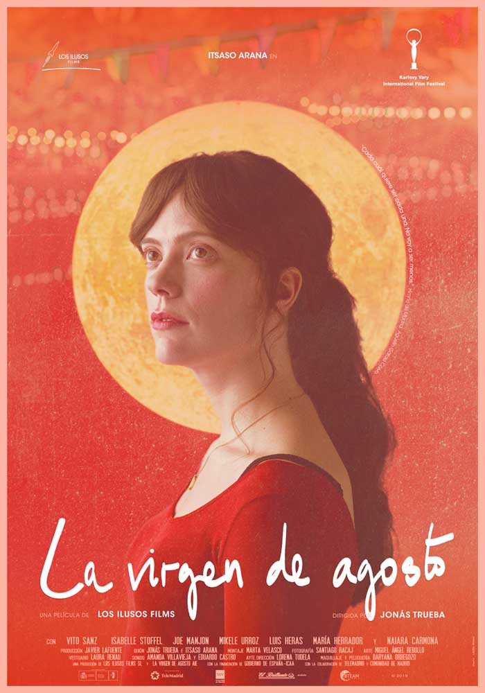 La virgen de agosto - cartel