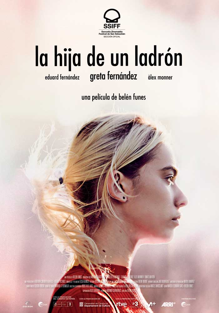 La hija de un ladrón - cartel teaser