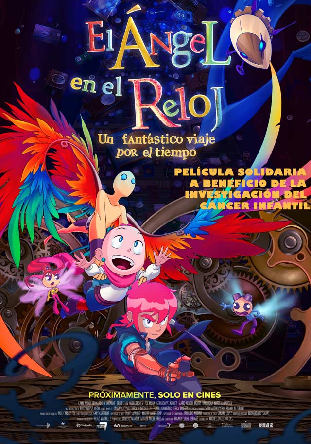 El ángel en el reloj - cartel