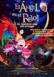Cartel de El ángel en el reloj