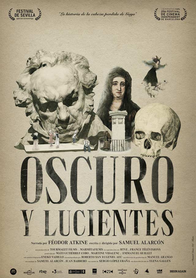 Oscuro y lucientes - cartel