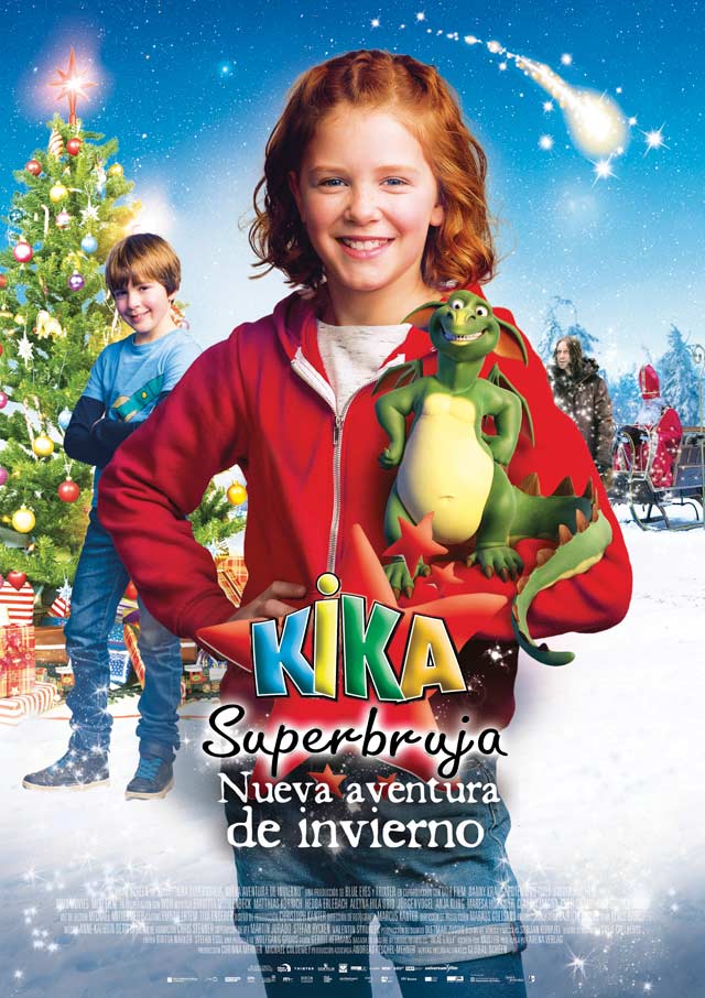 Kika Superbruja, nueva aventura de invierno - cartel