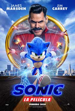 Cartel de Sonic la película