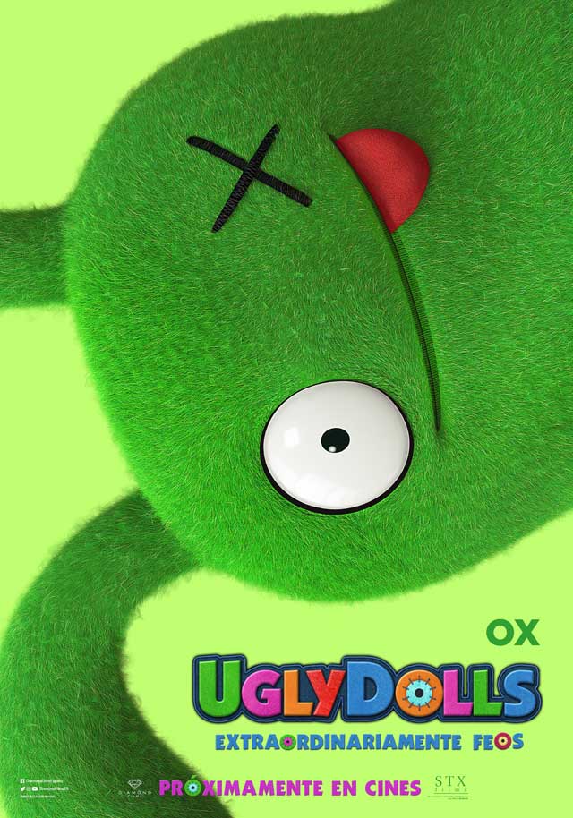 UglyDolls: Extraordinariamente feos - cartel Ox