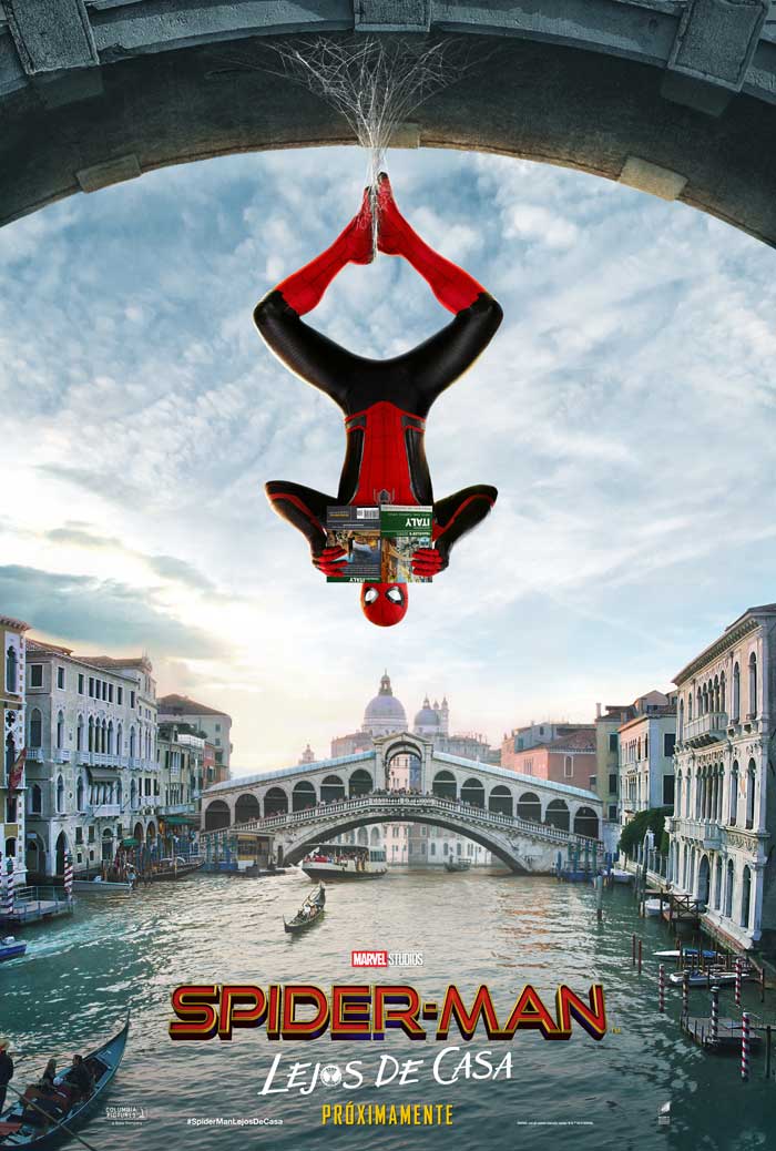 Spider-Man: Lejos de casa - cartel Venecia