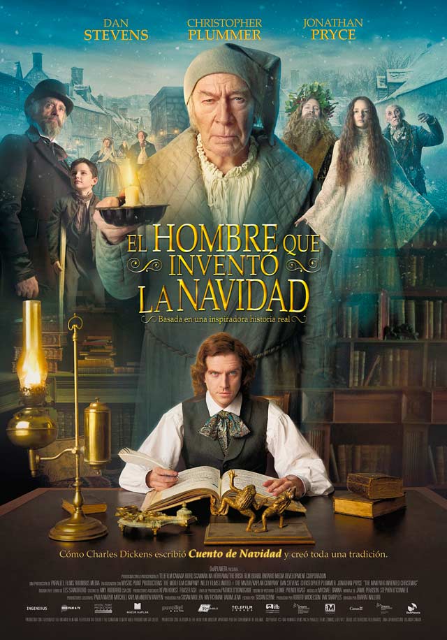 El hombre que inventó la Navidad - cartel