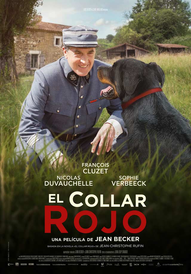 El collar rojo - cartel
