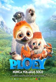 Cartel de Ploey: Nunca volarás solo