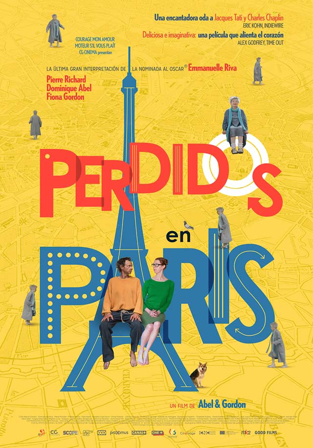 Perdidos en París - cartel