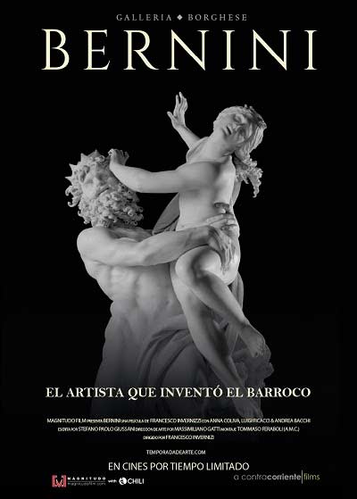 Bernini en la galería Borghese - cartel