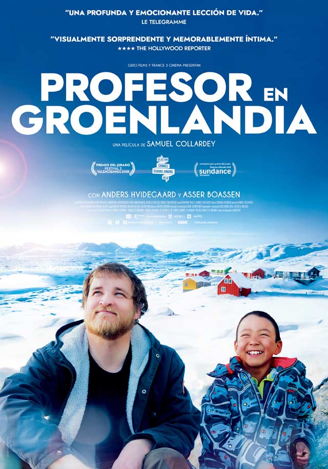 Profesor en Groenlandia - cartel