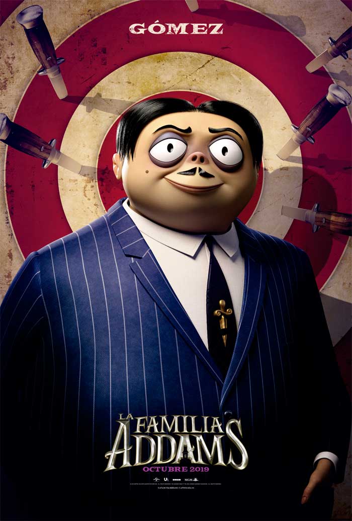 La familia Addams - cartel Gómez