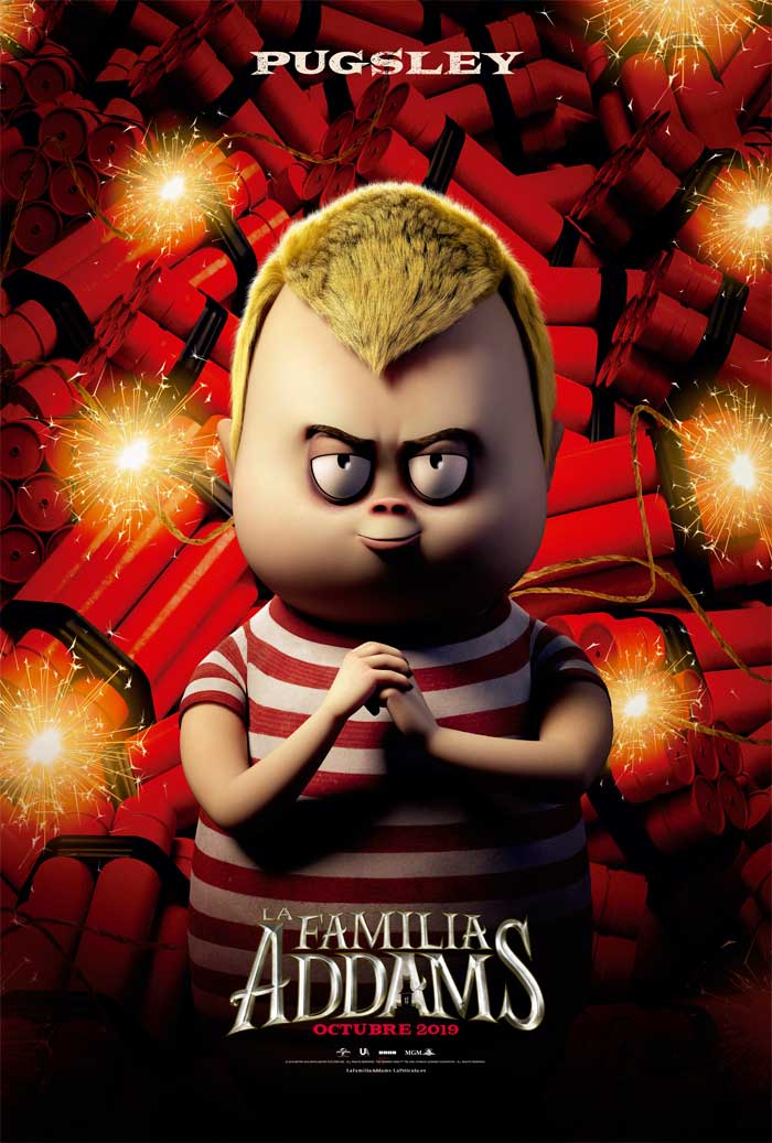 La familia Addams - cartel Pugsley