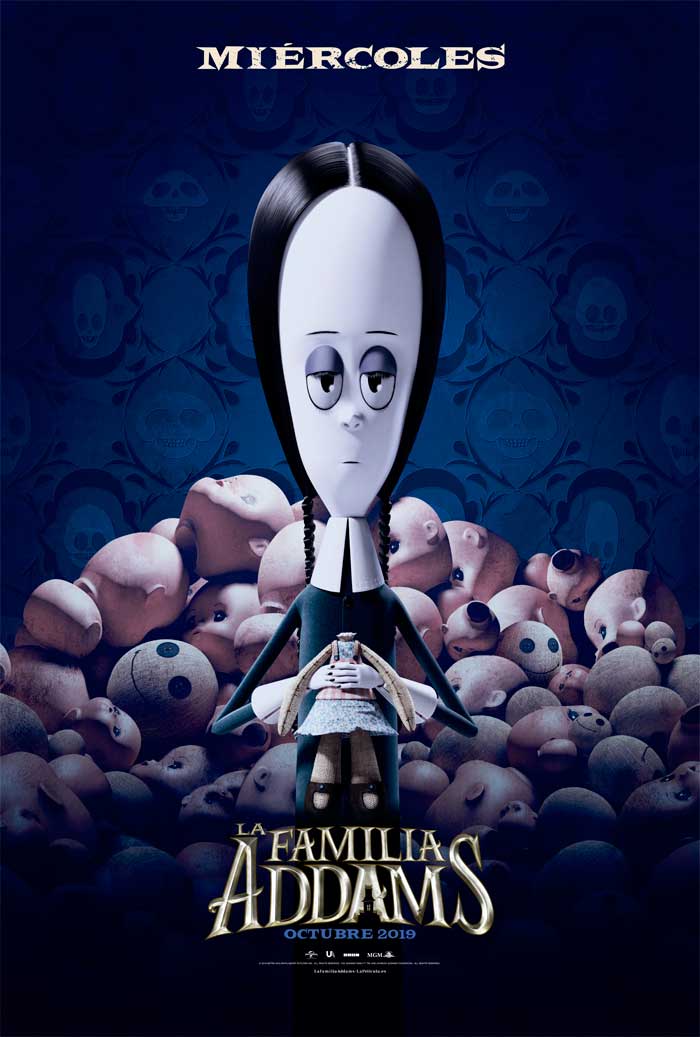 La familia Addams - cartel Miércoles
