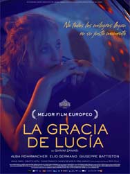 Cartel de La gracia de Lucía