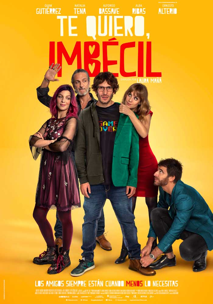 Te quiero, imbécil - cartel