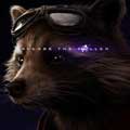 Vengadores: Endgame cartel reducido Rocket