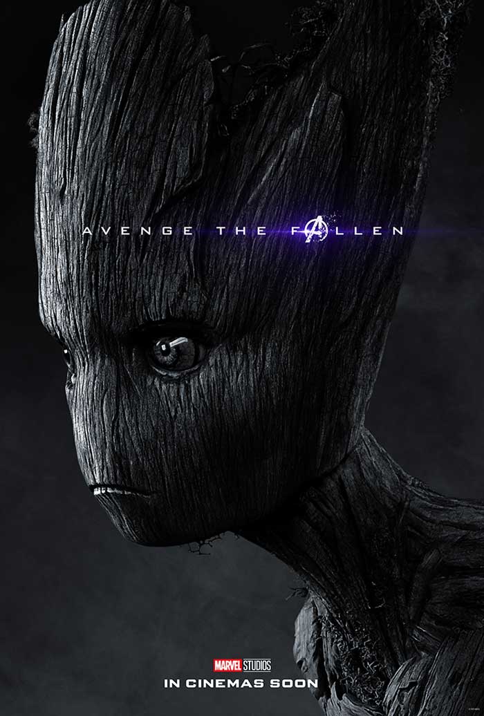 Vengadores: Endgame - cartel Groot
