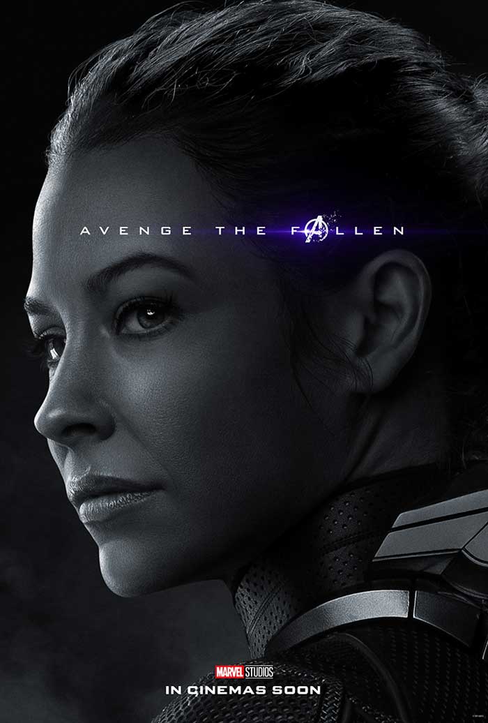 Vengadores: Endgame - cartel Evangeline Lilly es The wasp
