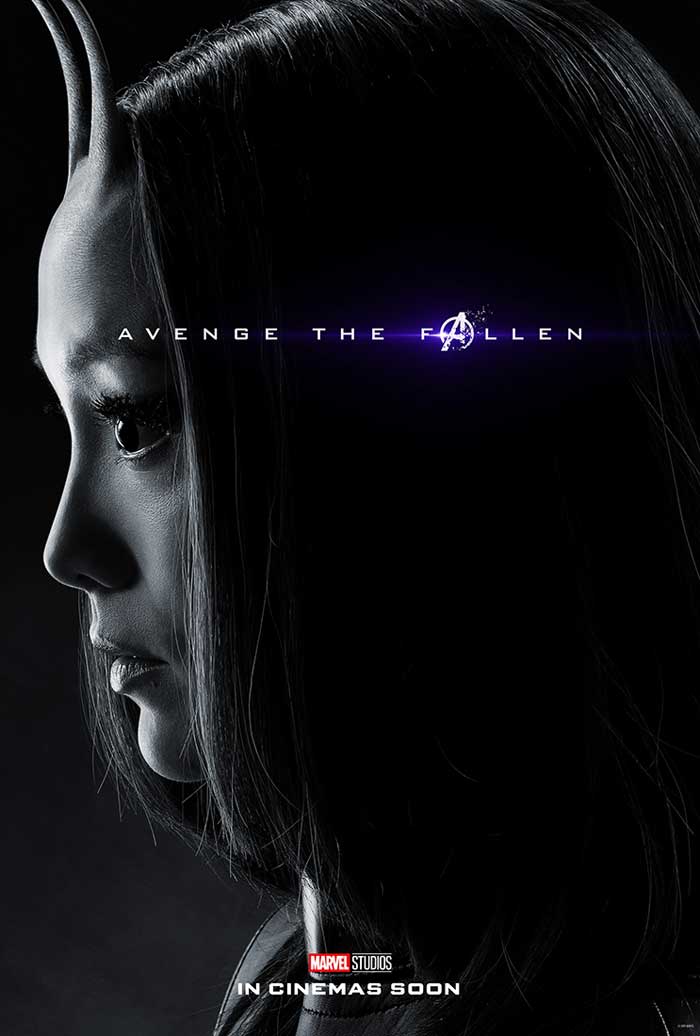 Vengadores: Endgame - cartel Pom Klementieff es Mantis