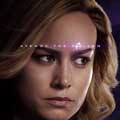 Vengadores: Endgame cartel reducido Brie Larson es Capitana Marvel