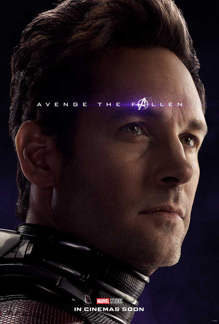 Vengadores: Endgame - cartel Paul Rudd es Ant-Man
