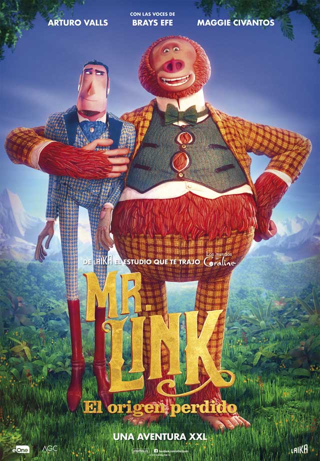 Mr. Link. El origen perdido - cartel final