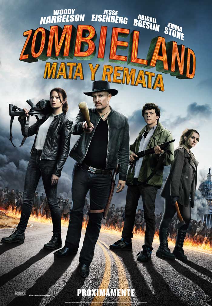 Zombieland: Mata y remata - cartel