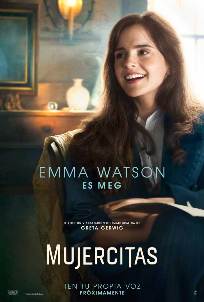 Mujercitas - cartel Emma Watson es Meg