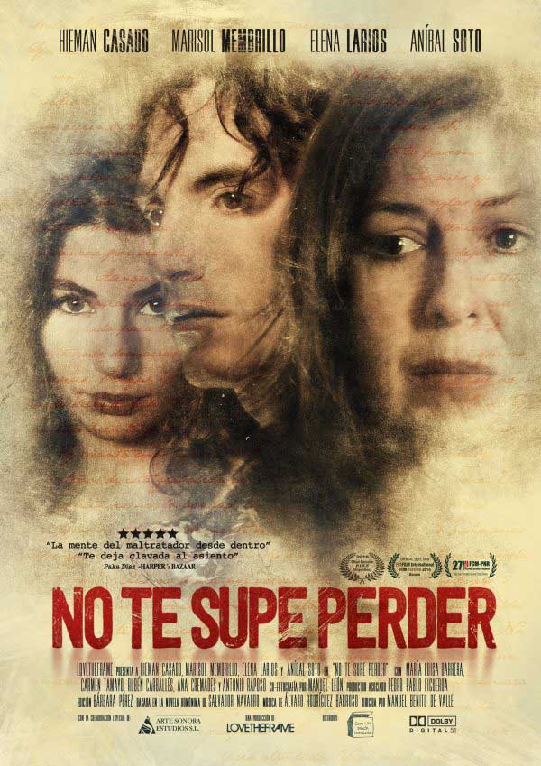 No te supe perder - cartel