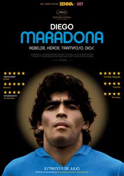 Cartel de Diego Maradona