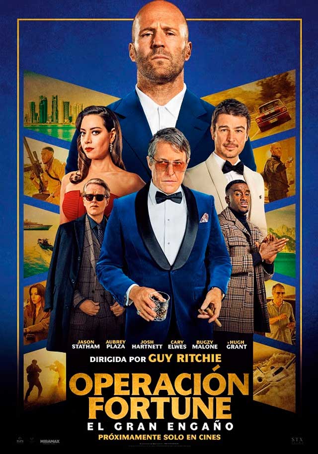 Operación Fortune: El gran engaño - cartel