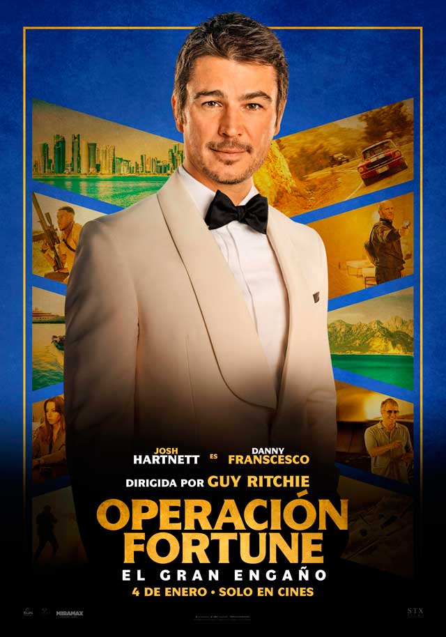 Operación Fortune: El gran engaño - cartel Josh Hartnett es Danny Franscesco