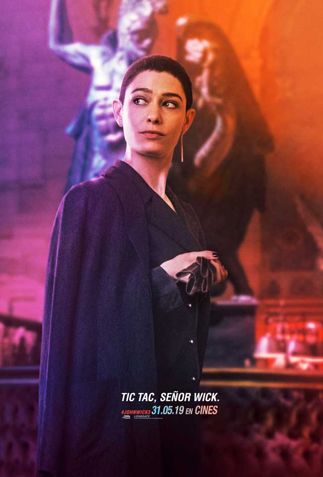 John Wick: Capítulo 3 - Parabellum - cartel Asia Kate Dillon es The Adjudicator