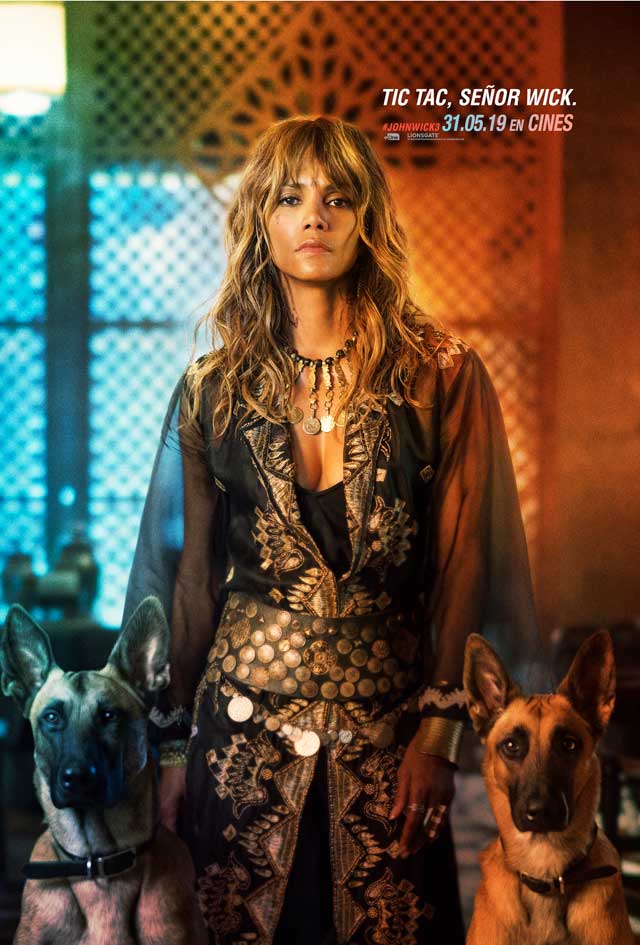 John Wick: Capítulo 3 - Parabellum - cartel Halle Berry es Sofia