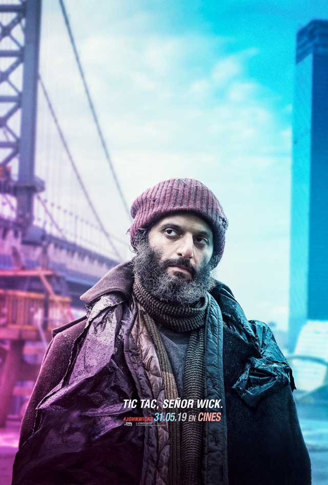 John Wick: Capítulo 3 - Parabellum - cartel Jason Mantzoukas es Tick Tock Man