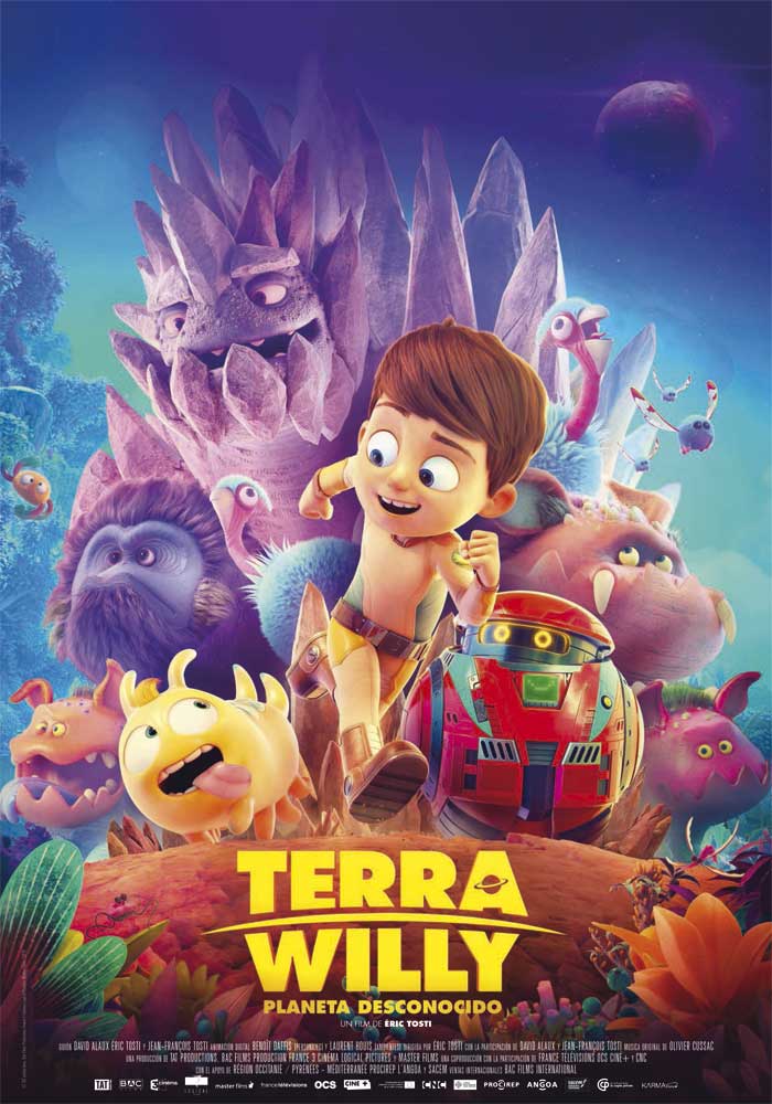 Terra Willy: Planeta desconocido - cartel