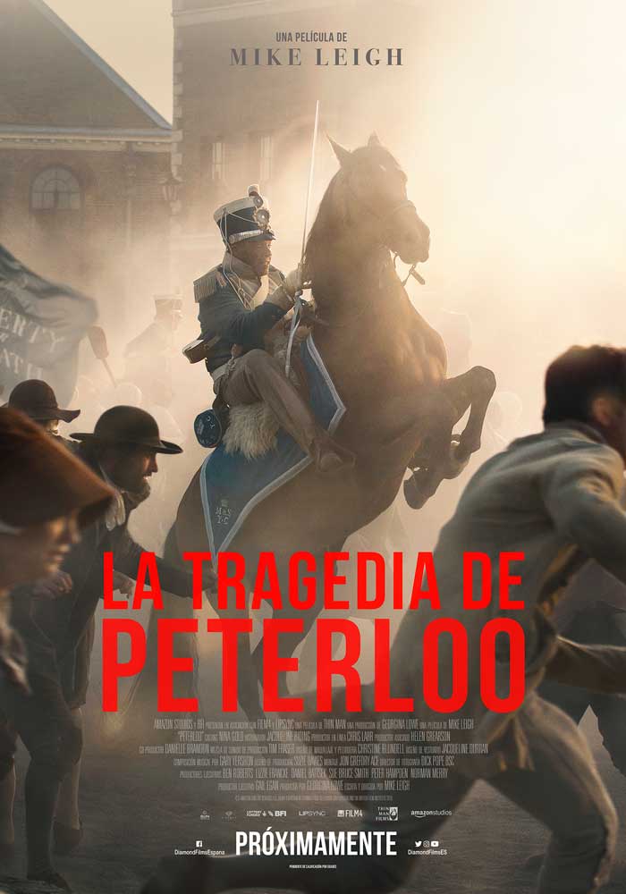 La tragedia de Peterloo - cartel