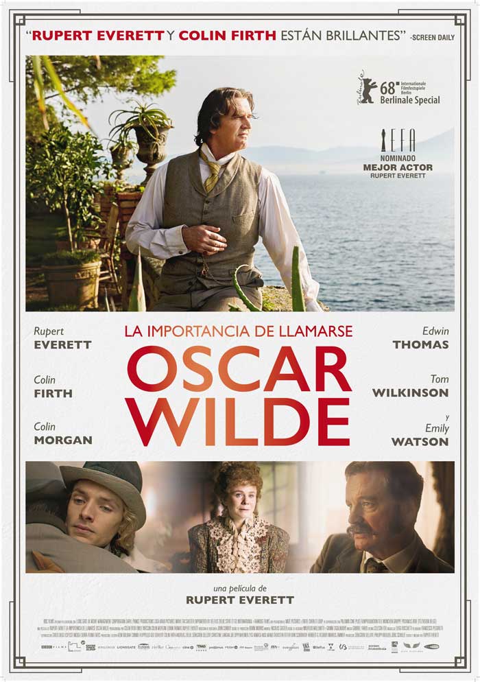 La importancia de llamarse Oscar Wilde - cartel
