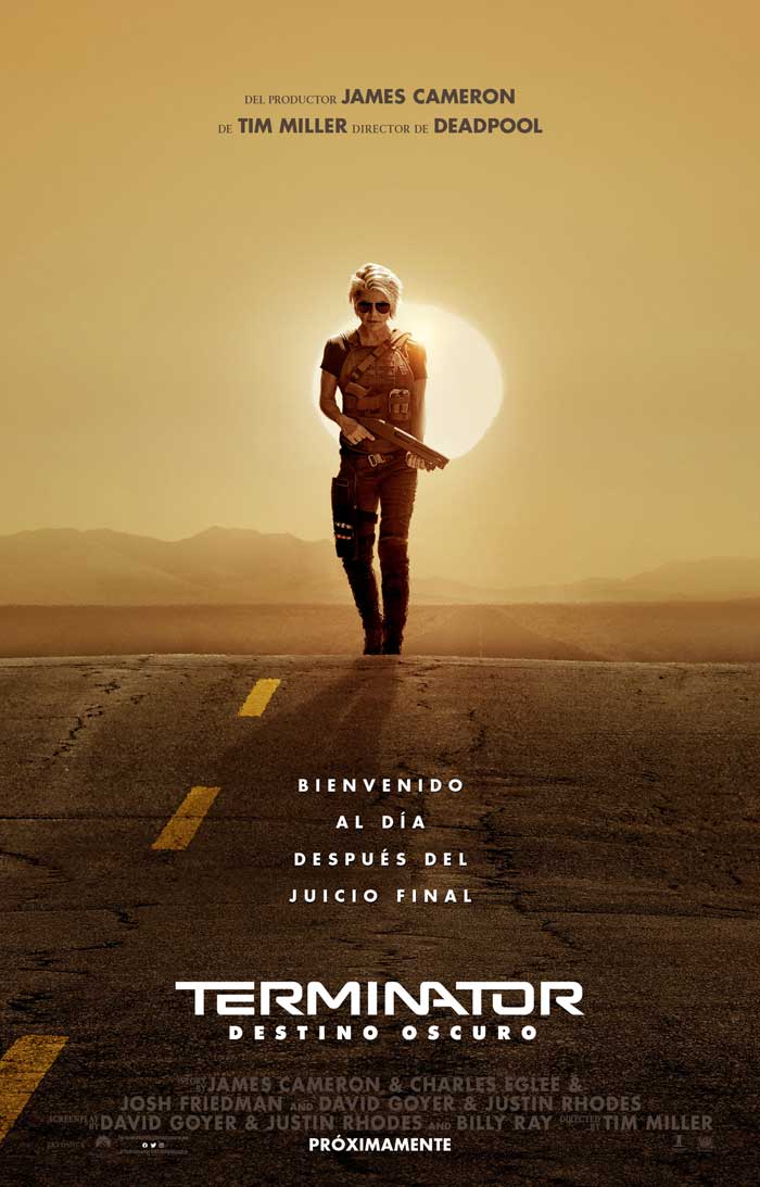 Terminator: Destino oscuro - cartel teaser