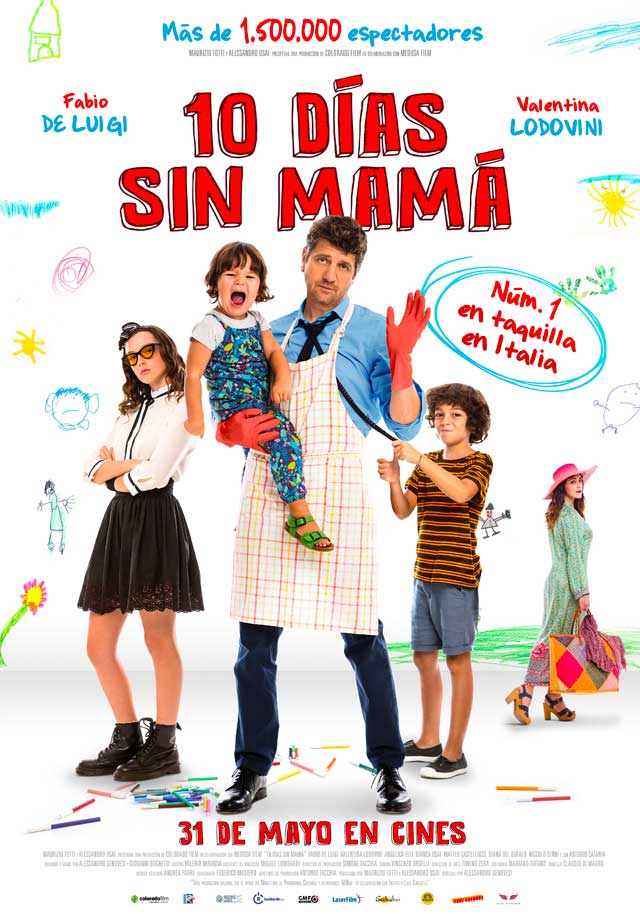 10 días sin mamá - cartel